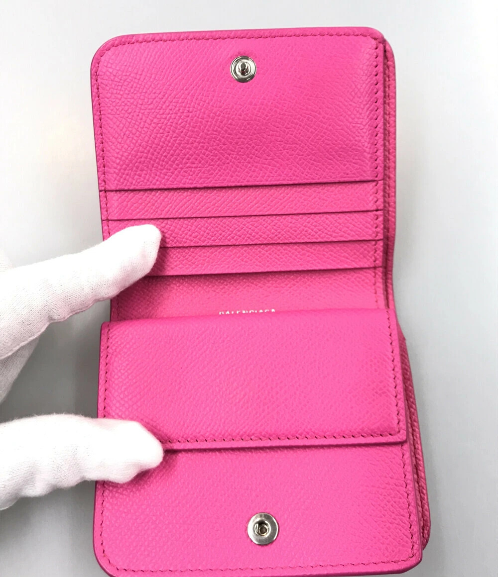Balenciaga fold Wallet Bi Black